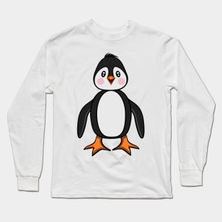 Cute Little Penguin Long Sleeve T-Shirt